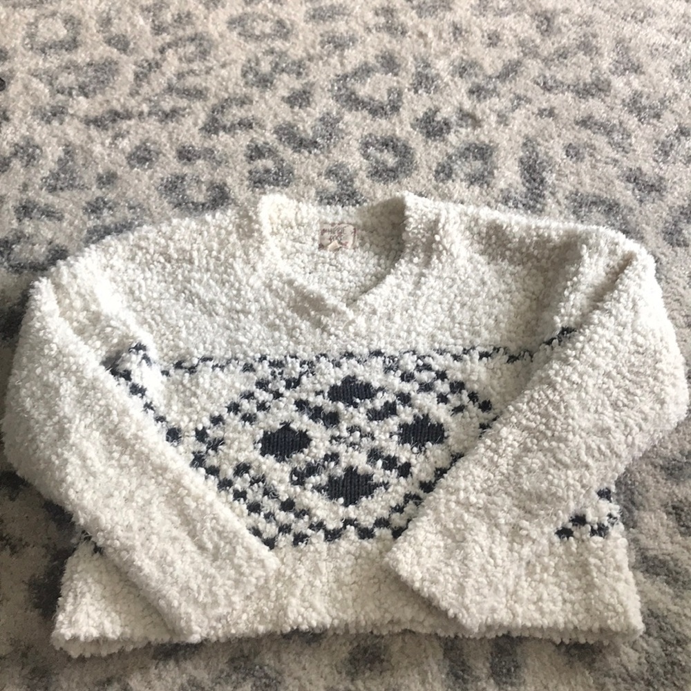 Hippie Rose Cropped Knit sweater
